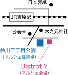 鈴川ボンマルシェ地図